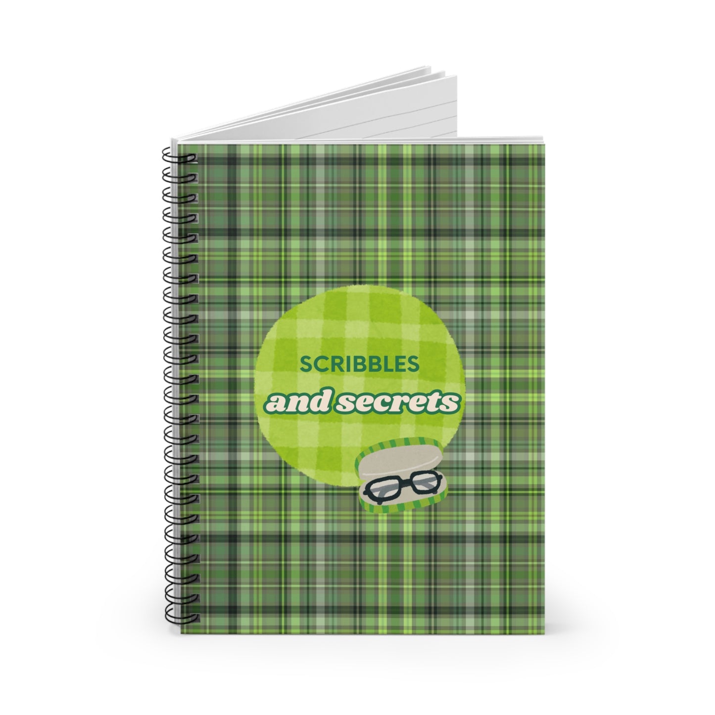 Scribbles and secrets - A5 Notebook