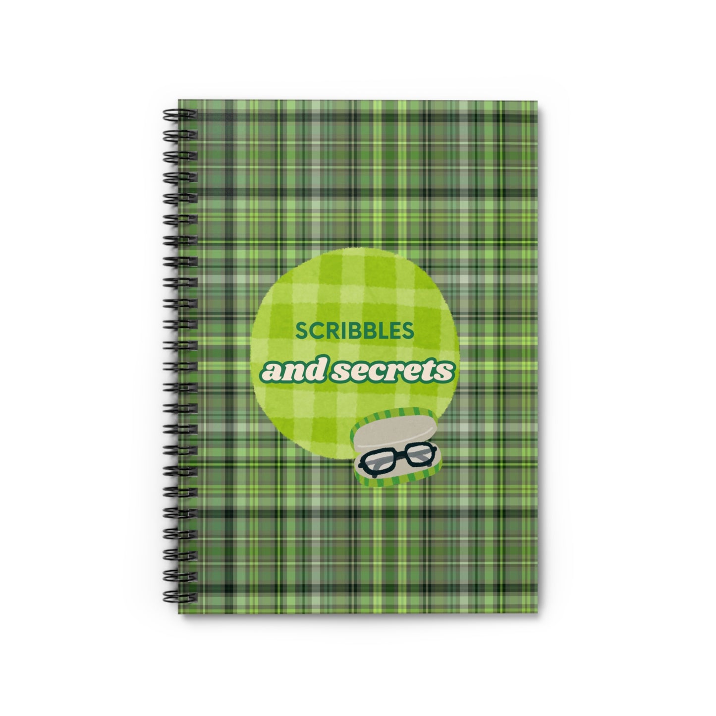 Scribbles and secrets - A5 Notebook